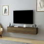 Hanah Home Mueble de TV Denby - Walnut